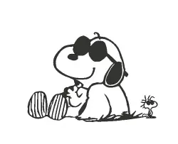Snoopy Relaxing