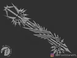 Sora Keyblade Ultima From Kingdom Hearts - Fan Art 3D print model