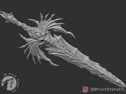 Soul Edge From Soul Calibur - Fan Art 3D print model