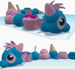 Sprinkles articulating candy dragon
