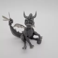 Spyro thje dragon, funart, funsculpt