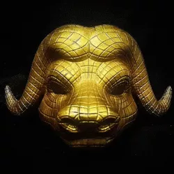 Squid Game Mask - Vip Buffalo Mask Cosplay 3D print model