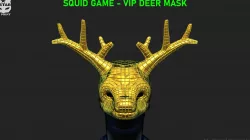 Squid Game Mask - Vip Deer Mask Cosplay