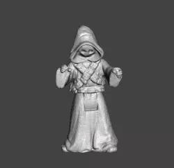 STAR-WARS JAWA BANK .STL .STL .OBJ ARTICULATED