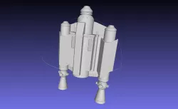 Star Wars Mandalorian Rising Phoenix Jetpack Parts
