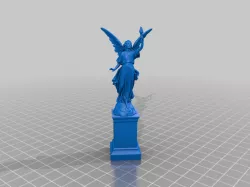 Statue with fire (Repaired)