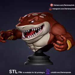 Street shark fan art / Bigslammu