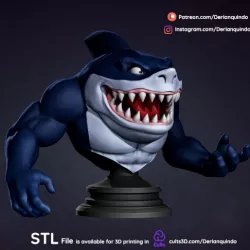 Street shark fan art / Ribster