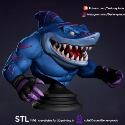 Street shark fan art / Streex