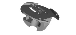 STRUTTURA INTERNA INFERIORE DRONE H1