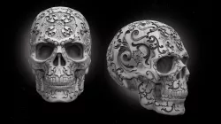 Stylized Sugar Skull Calavera 2