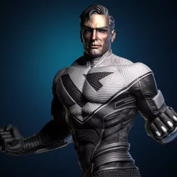 Superman Beyond fan art 3D print model