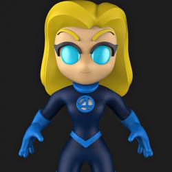fantastic four susan storm 3D Models | Page 1 | STLFinder