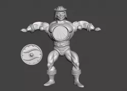 SY KLONE (CYCLONE) MOTU VINTAGE ACTION FIGURE (COMPLETE)