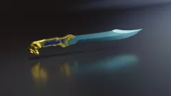 Sylvie Laufeydottir (lady Loki) sword