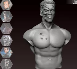 T800 - Arnold Schwarzenegger Terminator