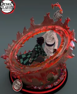 Tanjiro Vs Riu - Kimetzu no Yaiba