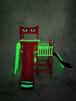 The Extra Slide, Kids slide eater, slide eater toy