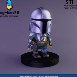 The Mandalorian FanToy | 3D print models.