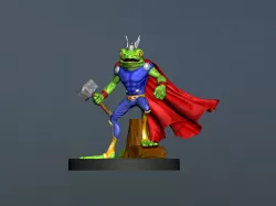 Thor Frog - Marvel 3D print model