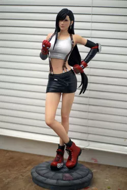 Tifa Lockhart Final Fantasy VII Fanart Statue 3d Printable