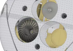 TURBINA SFERICA PER DRONE H1