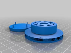 Turn Table for AirBrush Setup