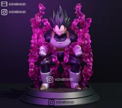 Vegeta Hakai - Hakaishin STL 3D (15 cm / 20 cm / 30 cm)