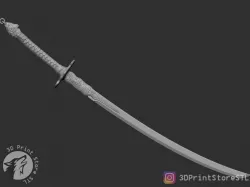 Virtuous Contract Sword From Nier Reincarnationr - Fan Art 3D print model