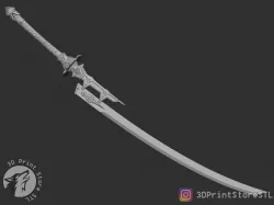 Virtuous Treaty Sword From Nier Reincarnationr - Fan Art 3D print model
