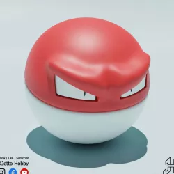 Voltorb (1/10 Scale Pokemon)