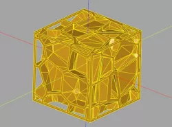 Voronoi cube