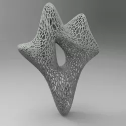 voronoi sculpture voronoi art sculpture
