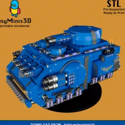 Warhammer Gladiator Tank for Space Marines | 3D print models.