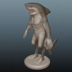 Wereshark Great White Shark Monster