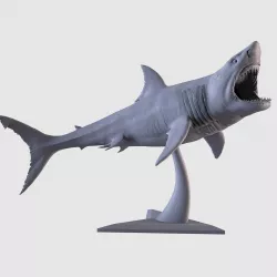 White Shark Statue