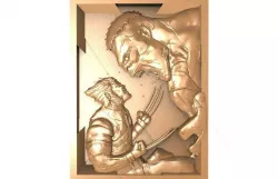Wolverine vs hulk CNC