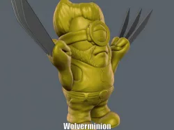 Wolverminion (Easy print no support)