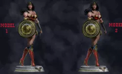 Wonder Woman Pack Model 1 and Model 2 3d Print