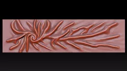 Wood relief carving model for CNC router