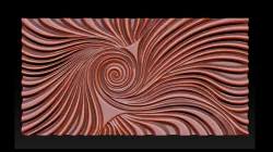 Wood relief carving model for CNC router