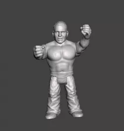 wwe shawn michaels .stl .obj