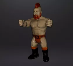 wwe sheamus retro wwf Hasbro wwe articulated .obj .stl