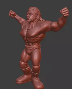 WWF-WWE Costum Triple H Hasbro Style