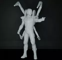 Yellowjacket Hank Pym What If Marvel Figure [Series 16].