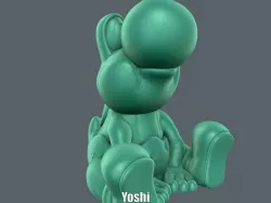 Yoshi (Easy print no support)