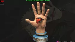Yuji Itadori hand - Sukuna mouth - Jujutsu Kaisen Cosplay Decor 3D print model