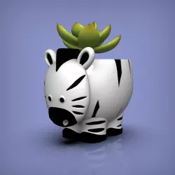 Zebra Planter