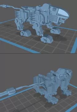 Zoids Shield Liger