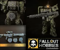 1/100 1/144 Mecha Assault Rifle